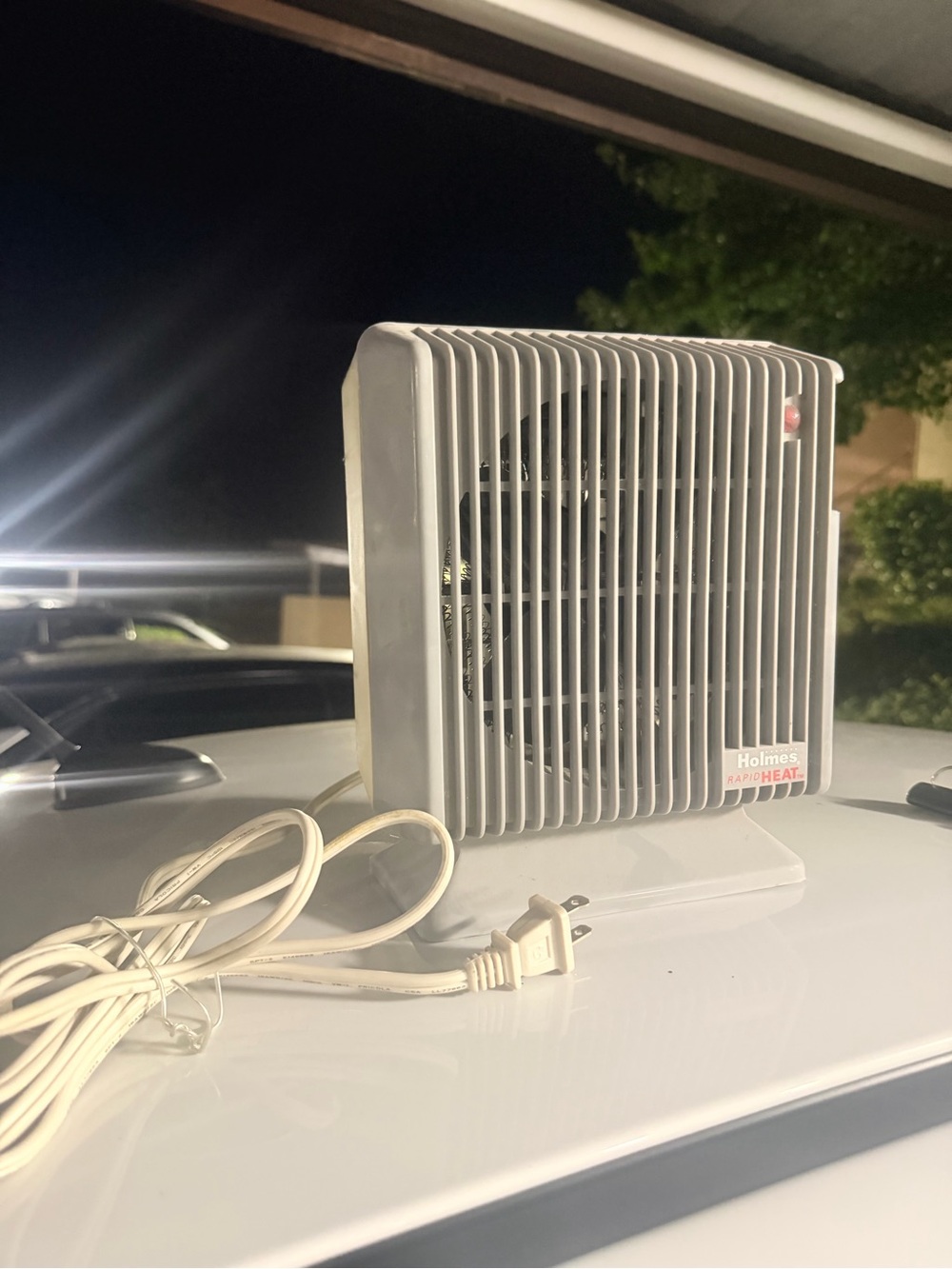 Holmes Vintage Rapid Heat Personal Space Heater - Compact Fan Heater